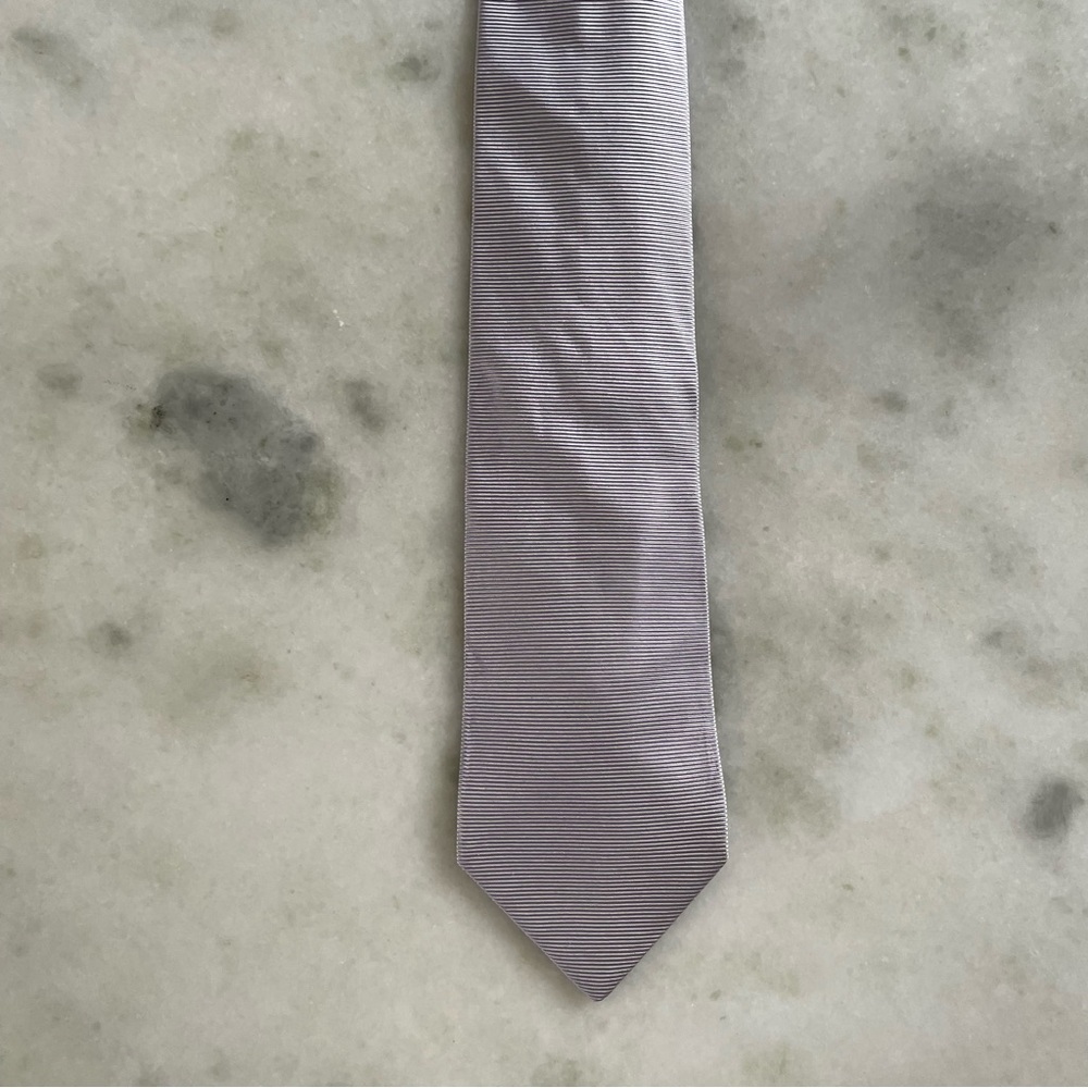 Burberry London Pale Lavender Tie - Picture 8 of 9